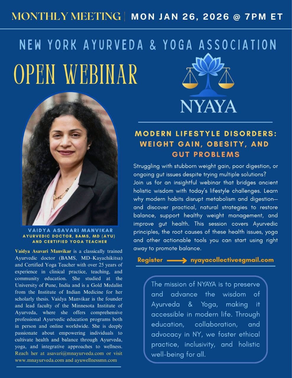 Upcoming Event Flyer